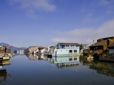 Houseboats, San Francisco by Ralph Richter Pricing Limited Edition Print image