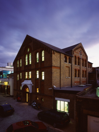 National Opera Studios, London, Exterior Dusk, Epr Architects by Peter Durant Pricing Limited Edition Print image