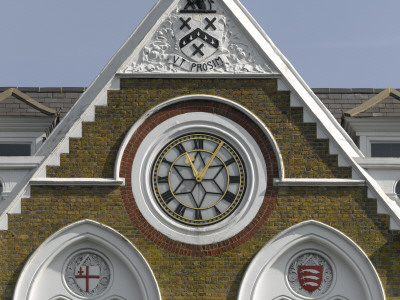 Architectural Detail, Clerkwenwell, London by Richard Bryant Pricing Limited Edition Print image