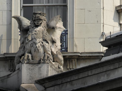 Gargoyle Detail, Smithfield, London by Richard Bryant Pricing Limited Edition Print image