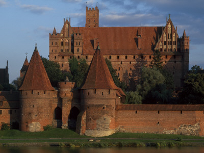The Great Castle Of Malbork, Poland, One Of Largest Castles In Europe And Hq Of Teutonic Knights by Will Pryce Pricing Limited Edition Print image