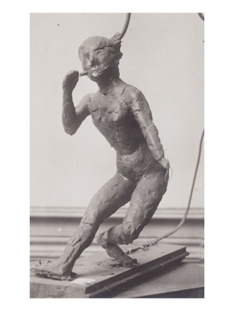 Photo D'une Sculpture En Cire De Degas :Danseuse Faisant La Révérence (Rf 2095) by Ambroise Vollard Pricing Limited Edition Print image