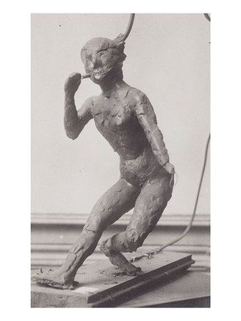 Photo D'une Sculpture En Cire De Degas :Danseuse Faisant La Reverence (Rf 2095) by Ambroise Vollard Pricing Limited Edition Print image