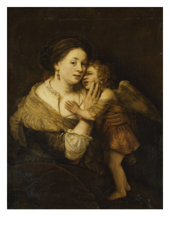 Hendrickje Stoffels En Venus by Rembrandt Van Rijn Pricing Limited Edition Print image