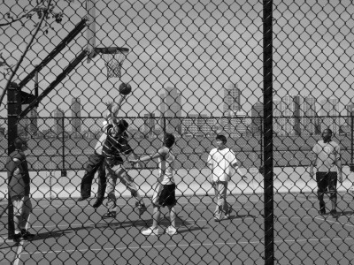 Hoops, New York City by Eloise Patrick Pricing Limited Edition Print image
