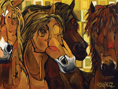 A Social Gathering by Amy Ringholz Pricing Limited Edition Print image