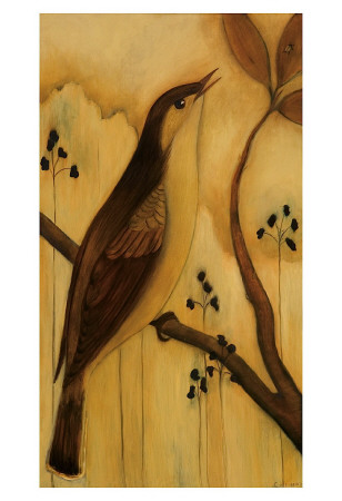 Bird Iv by Linda Cullum Pricing Limited Edition Print image
