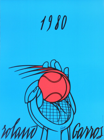 Roland Garros by Valerio Adami Pricing Limited Edition Print image