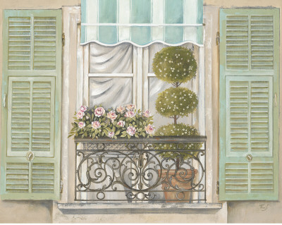 French Shutters I by Stefania Ferri Pricing Limited Edition Print image