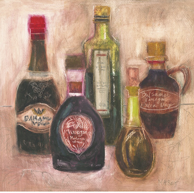 Balsamic Vinegar Sketch by Maret Hensick Pricing Limited Edition Print image