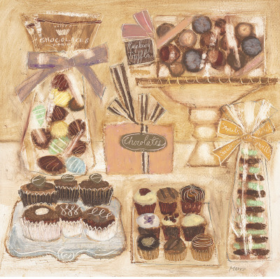 Chocolate Display Ii by Maret Hensick Pricing Limited Edition Print image