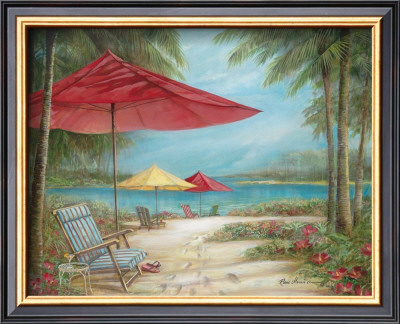 Relaxing Paradise I by Ruane Manning Pricing Limited Edition Print image