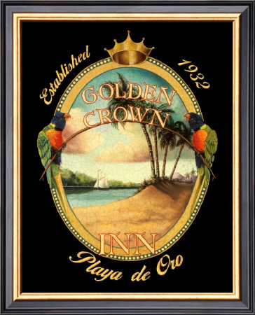Golden Crown Inn by Catherine Jones Pricing Limited Edition Print image