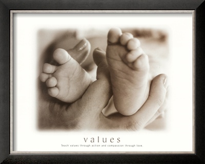Values: Mother And Child by Laura Monahan Pricing Limited Edition Print image