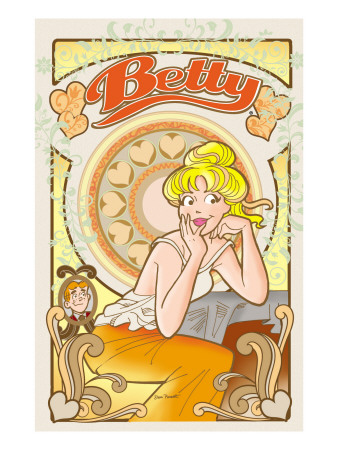 Archie Comics Cover: Betty #185 by Dan Parent Pricing Limited Edition Print image
