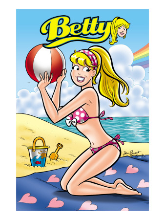 Archie Comics Cover: Betty #186 by Dan Parent Pricing Limited Edition Print image