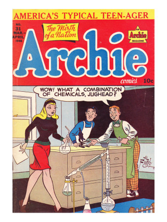 Archie Comics Retro: Archie Comic Book Cover #31 (Aged) by Al Fagaly Pricing Limited Edition Print image