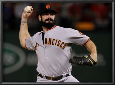 Texas Rangers V. San Francisco Giants, Game 5:  Brian Wilson by Doug Pensinger Pricing Limited Edition Print image
