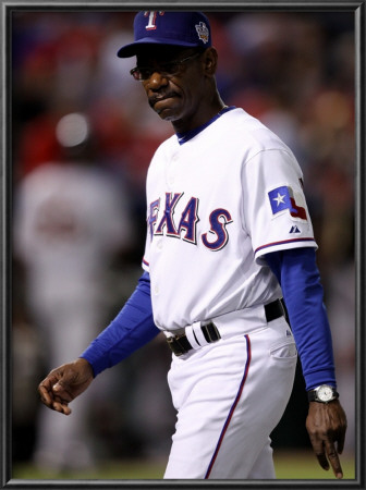 San Francisco Giants V Texas Rangers, Game 4: Ron Washington by Christian Petersen Pricing Limited Edition Print image