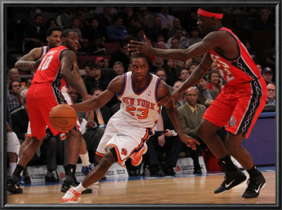 New Jersey Nets V New York Knicks: Toney Douglas by Nick Laham Pricing Limited Edition Print image