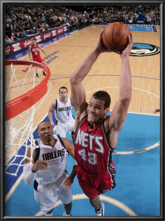 New Jersey Nets V Dallas Mavericks: Kris Humphries And Shawn Marion by Glenn James Pricing Limited Edition Print image
