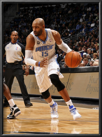 Atlanta Hawks V Orlando Magic: Vince Carter by Fernando Medina Pricing Limited Edition Print image