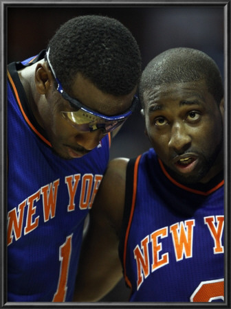 New York Knicks V Charlotte Bobcats: Amare Stoudemire by Streeter Lecka Pricing Limited Edition Print image