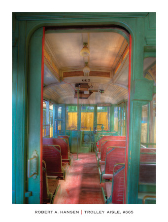Trolley Aisle, #665 by Robert A. Hansen Pricing Limited Edition Print image