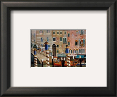 Gondola Poles by Randall Lake Pricing Limited Edition Print image