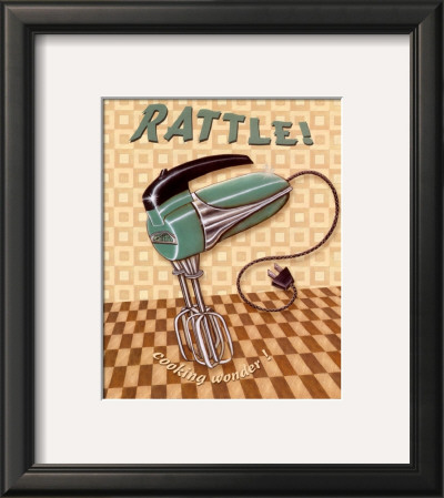 Nifty Fifties, Rattle by Charlene Audrey Pricing Limited Edition Print image