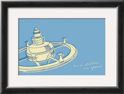 Lunastrella Space Station by John Golden Pricing Limited Edition Print image