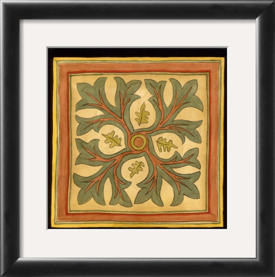 Arts And Crafts Leaves I by Jennifer Goldberger Pricing Limited Edition Print image