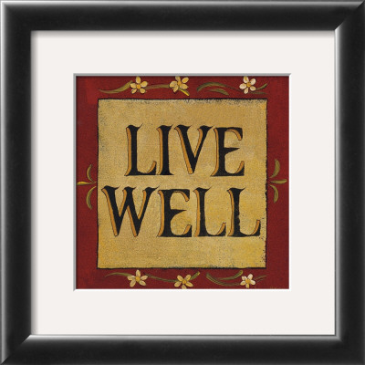 Live Well by Lisa Hilliker Pricing Limited Edition Print image