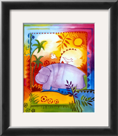 Jungle Iv, Hippo by B. Meunier Pricing Limited Edition Print image