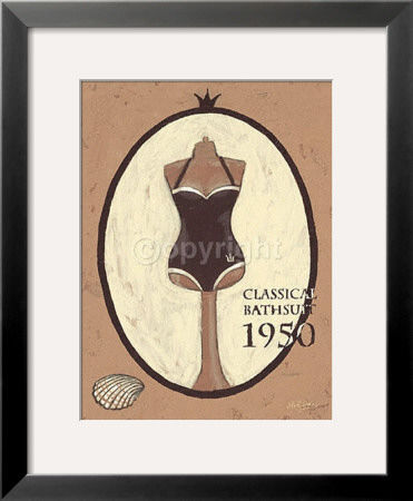 Classical Bathsuit 1950 by Steff Green Pricing Limited Edition Print image
