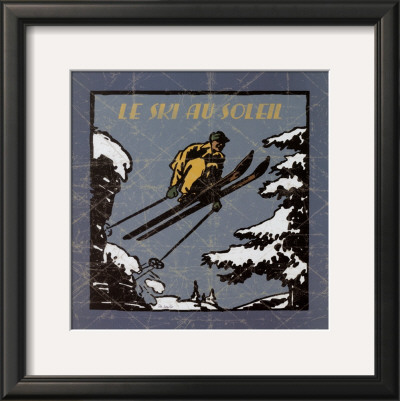 Le Ski Au Soleil I by Philippe David Pricing Limited Edition Print image