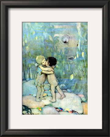 They Hugged And Kissed by Jessie Willcox-Smith Pricing Limited Edition Print image