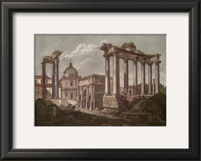 The Roman Forum by Alessandro Antonelli Pricing Limited Edition Print image