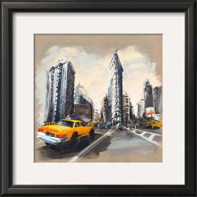New York, Flatiron Building by Sandrine Blondel Pricing Limited Edition Print image