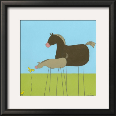 Stick-Leg Horse Ii by Erica J. Vess Pricing Limited Edition Print image