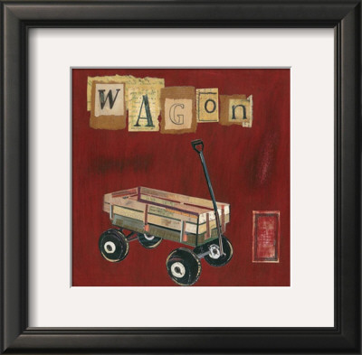 Wagon by Katherine & Elizabeth Pope Pricing Limited Edition Print image