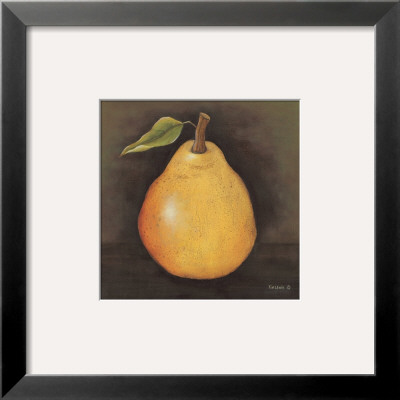 Yellow Pear by Kim Lewis Pricing Limited Edition Print image