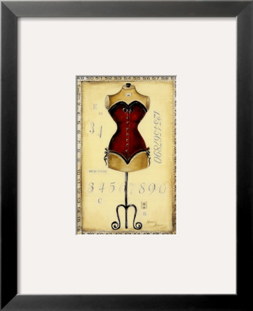 Tailored Corset I by Kimberly Poloson Pricing Limited Edition Print image