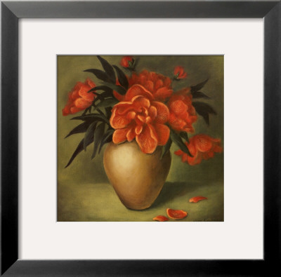 Traditional Coral Blooms I by Judy Kaufman Pricing Limited Edition Print image