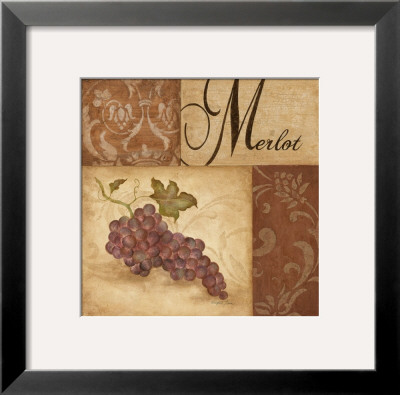Merlot Grapes by Eugene Tava Pricing Limited Edition Print image