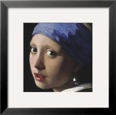 Girl With A Pearl Earring (Detail) by Jan Vermeer Pricing Limited Edition Print image