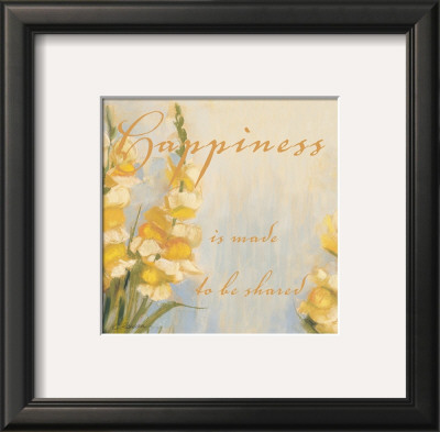 Happiness by Carol Rowan Pricing Limited Edition Print image