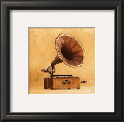 Antique Phonograph by Conde Pricing Limited Edition Print image