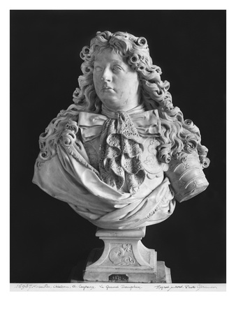 Bust Of Louis De France by Antoine Coysevox Pricing Limited Edition Print image