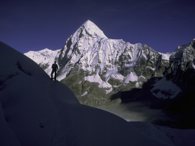 Pumori Landscape Everest, Nepal by Michael Brown Pricing Limited Edition Print image